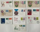 10 Europa First Day Covers - Italy 1961 - 1979
