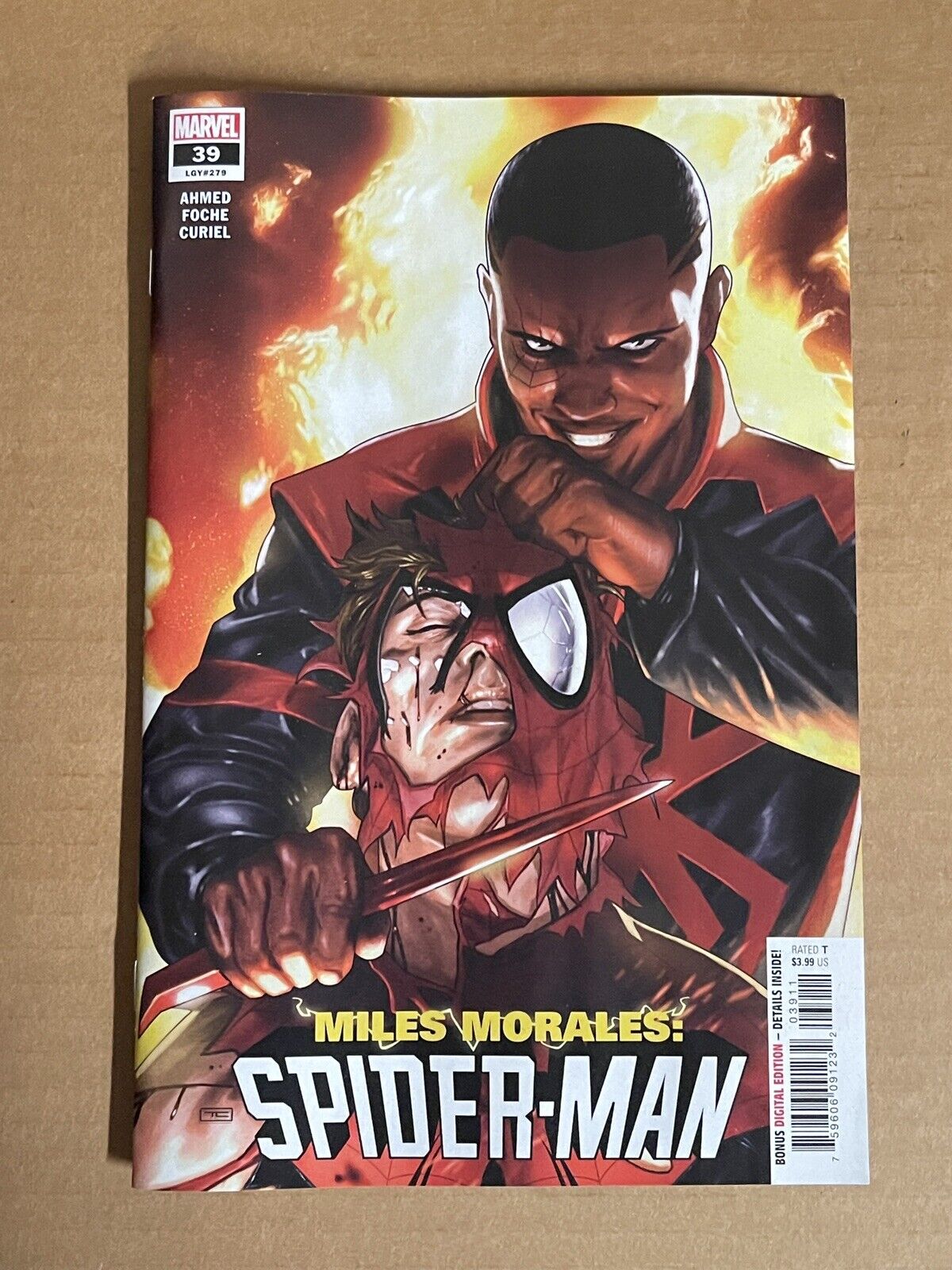 MILES MORALES SPIDER-MAN #39 1ST PRINT MARVEL COMICS (2022) EMPIRE