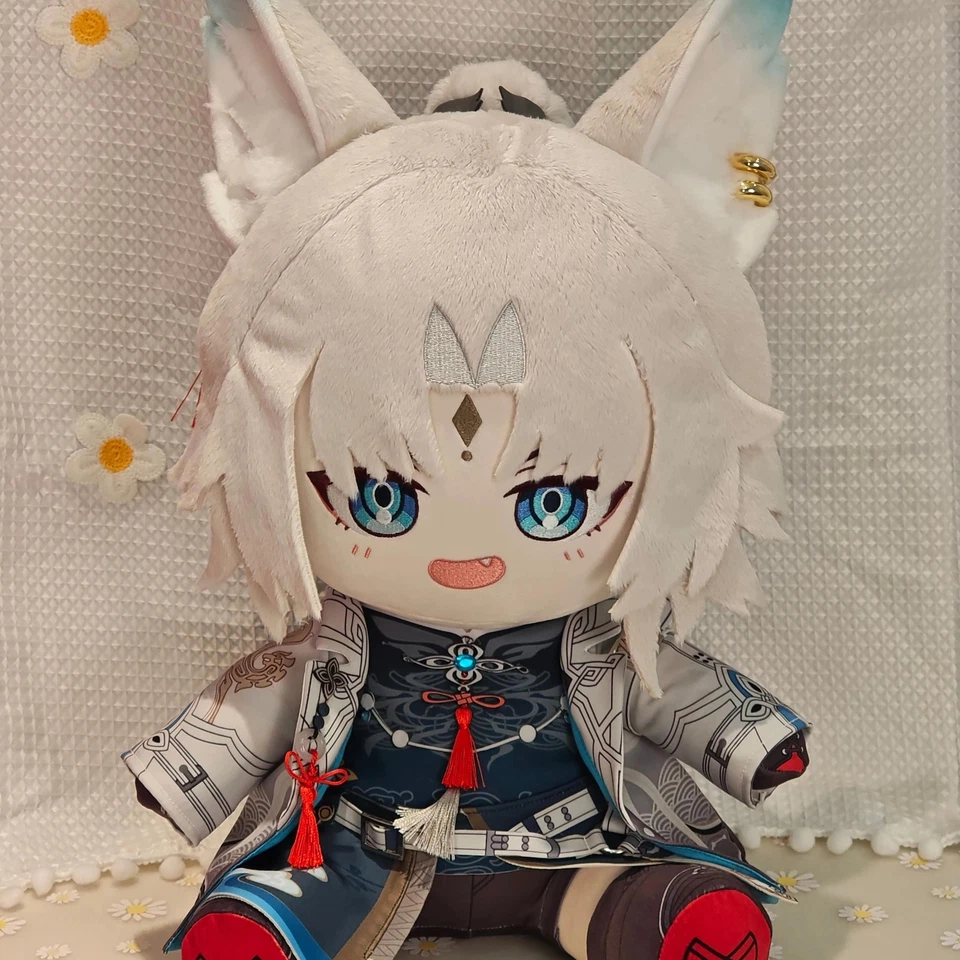 Hnkai: Star Rail Feixiao Sitting Plush Doll Stuffed Toy Plushie Pillow Gift 40cm - Image 4 of 4