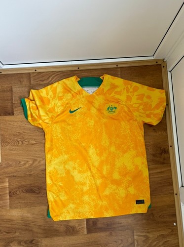Nike Australia Socceroos 2022-2023 Home Football Shirt Soccer Jersey Size XL