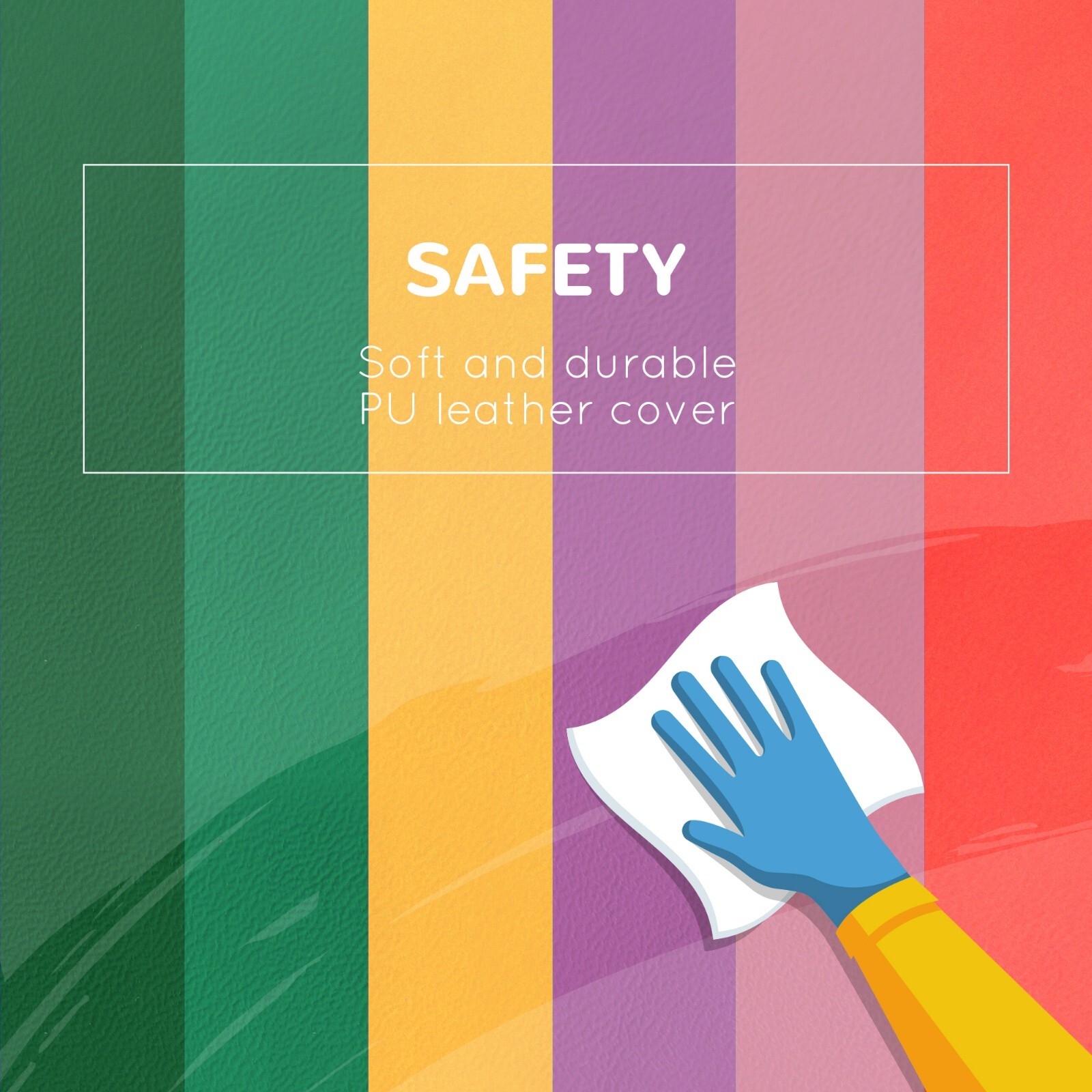 6-Pieces Foam Climbing Blocks for Toddlers 1-3 Years, Soft Play Set for Climb