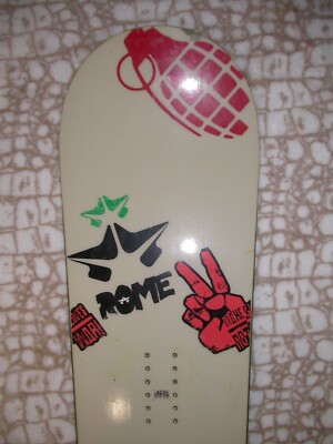 スノーボード ROME AGENT155 ROME SNOWBOARD AGENT 155 Limited Edition Burton Capita Union | eBay