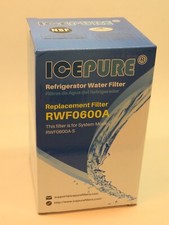 ICEPURE RWF0600A Refrigerator Water Filter Replaces GE/Hotpoint/Kenmore - SEALED