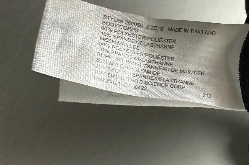 Top de triatlón CW-X Ventilador Web para hombre pequeño ciclismo negro amarillo cremallera 1/4 Foto 3 de 3