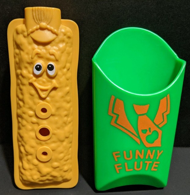 Vintage Fisher Price Fun with Food McDonald's Happy Meal Funny Flute