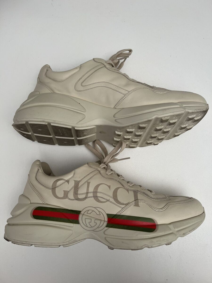 Gucci Rhyton Vintage Logo Sneakers 100% Authentic | eBay Gucci Rhyton Vintage Logo Sneakers 100% Authentic | eBay