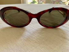 Versace Sunglasses Women Vintage Gold Medusa 1996 MOD 342/A COL 900 w/Case.