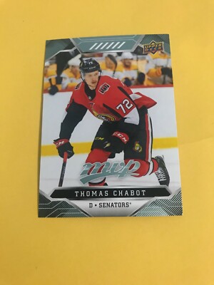 Upper Deck NHL MVP Thomas Chabot Senators - 1 card
