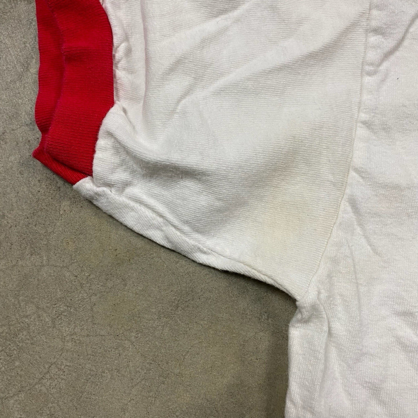 FILA T shirt vintage Rowing Crew Krazy Krew Row Like Nuts Ringer uomo anni '90 divertente