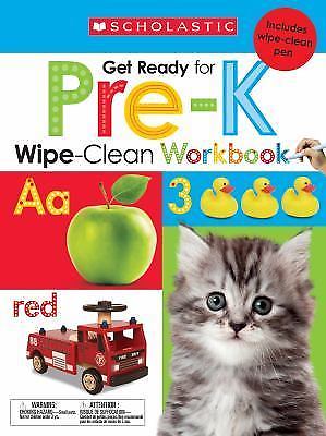 Get Ready for Pre-K Wipe-Clean Workbook: Scholastic Early Learners ...