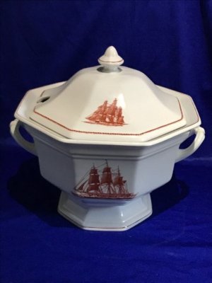 **TOP** Wedgwood 'Flying Cloud' große Suppenterrine