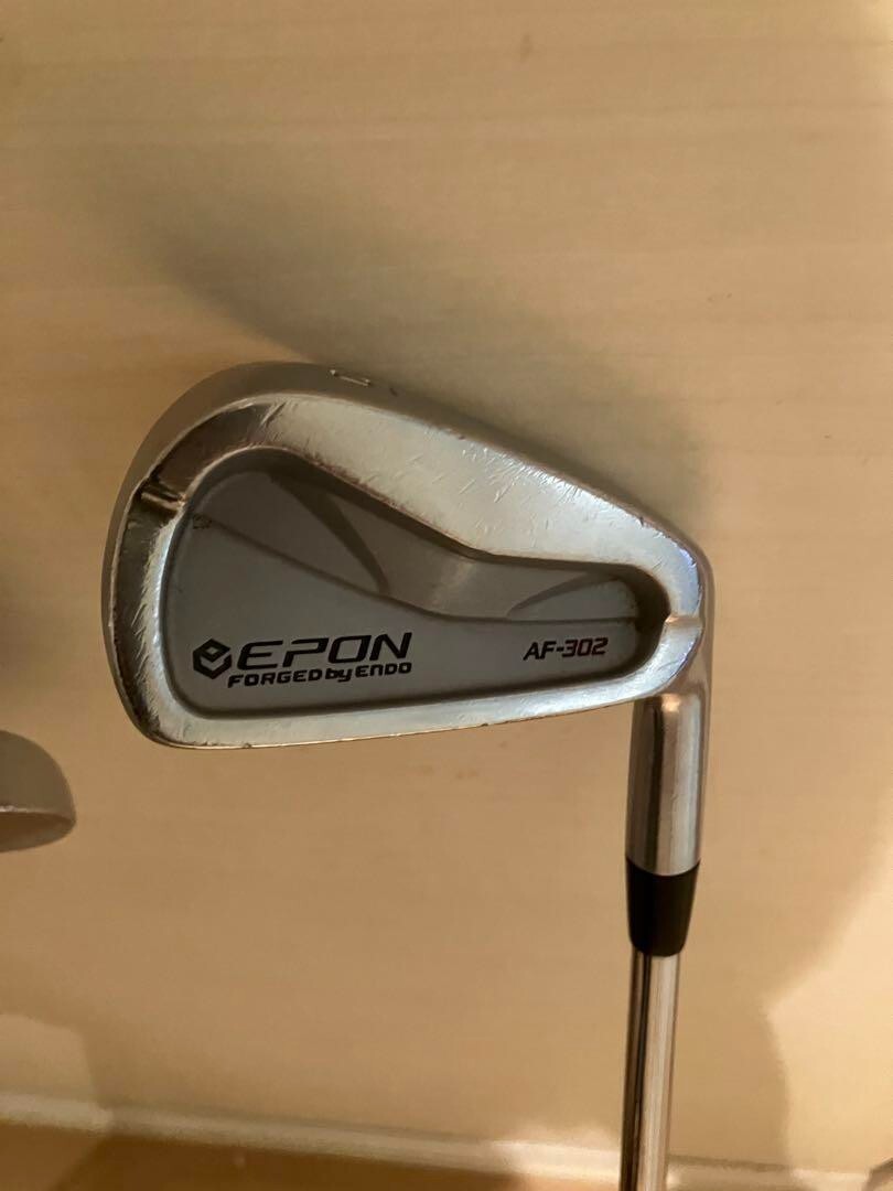 美品EPON エポンAF302 5〜P 6本 dynamic gold EPON AF-302 Iron set 5-Pw 6pcs Dynamic Gold Tour Issue S300