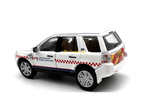 ZD 1:76 Land Rover Freelander London Underground ORV Model Diecast Metal Car BN - Picture 5 of 6