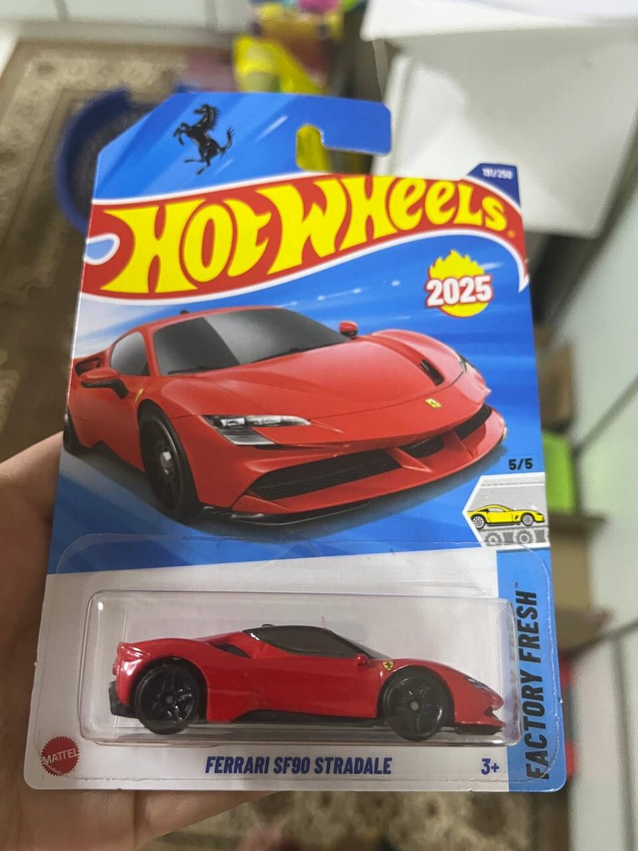 Hot Wheels 2025 Case J Ferrari SF90 Stradale Factort Fresh
