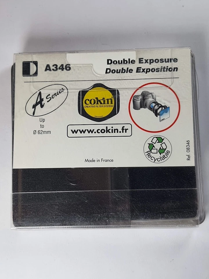 Genuine France Cokin A Series A346 Double Exposure Double exposition Filter Mask - Image 2 of 2
