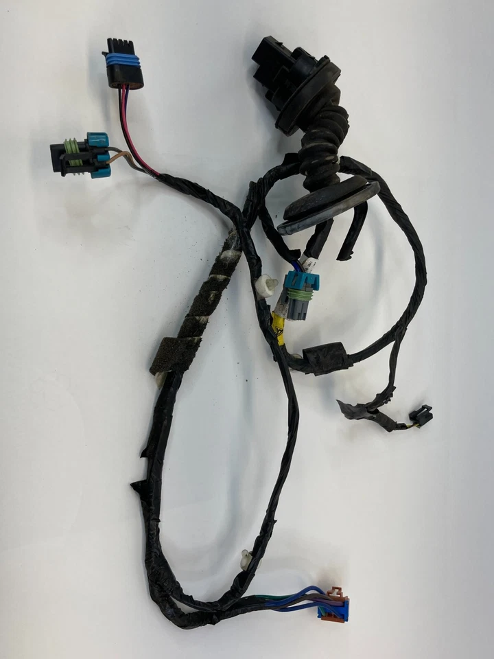 2001-2005 Pontiac Aztek Rear Left Side Door Wire Wiring Harness 10309296 OEM - Image 3 of 4