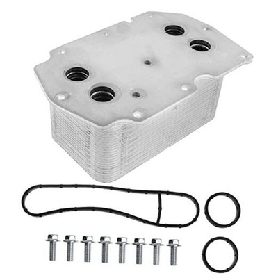 Engine Oil Cooler with Gasket Compatible with International Harvester 3200