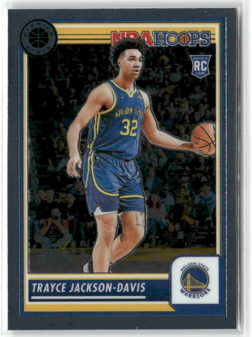 Trayce Jackson-Davis RC 2023-24 Hoops Premium Stock Golden State Warriors #68