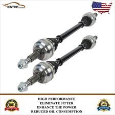 Pair Rear Left & Right for Porsche for Cayenne 2011-2018 V8 4.8L CV Axle Shaft