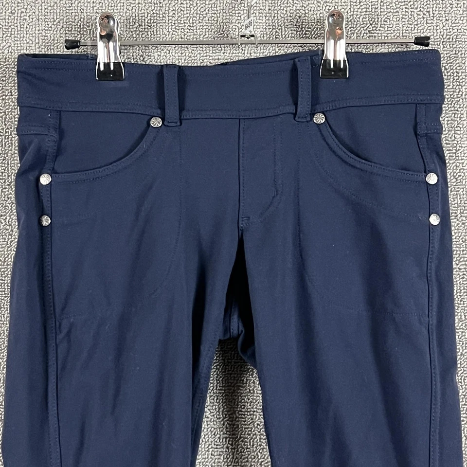Pantalones Athleta Para Mujer XS Petite Ajustados Elastizados Atléticos Bolsillos de Spandex Foto 2 de 4