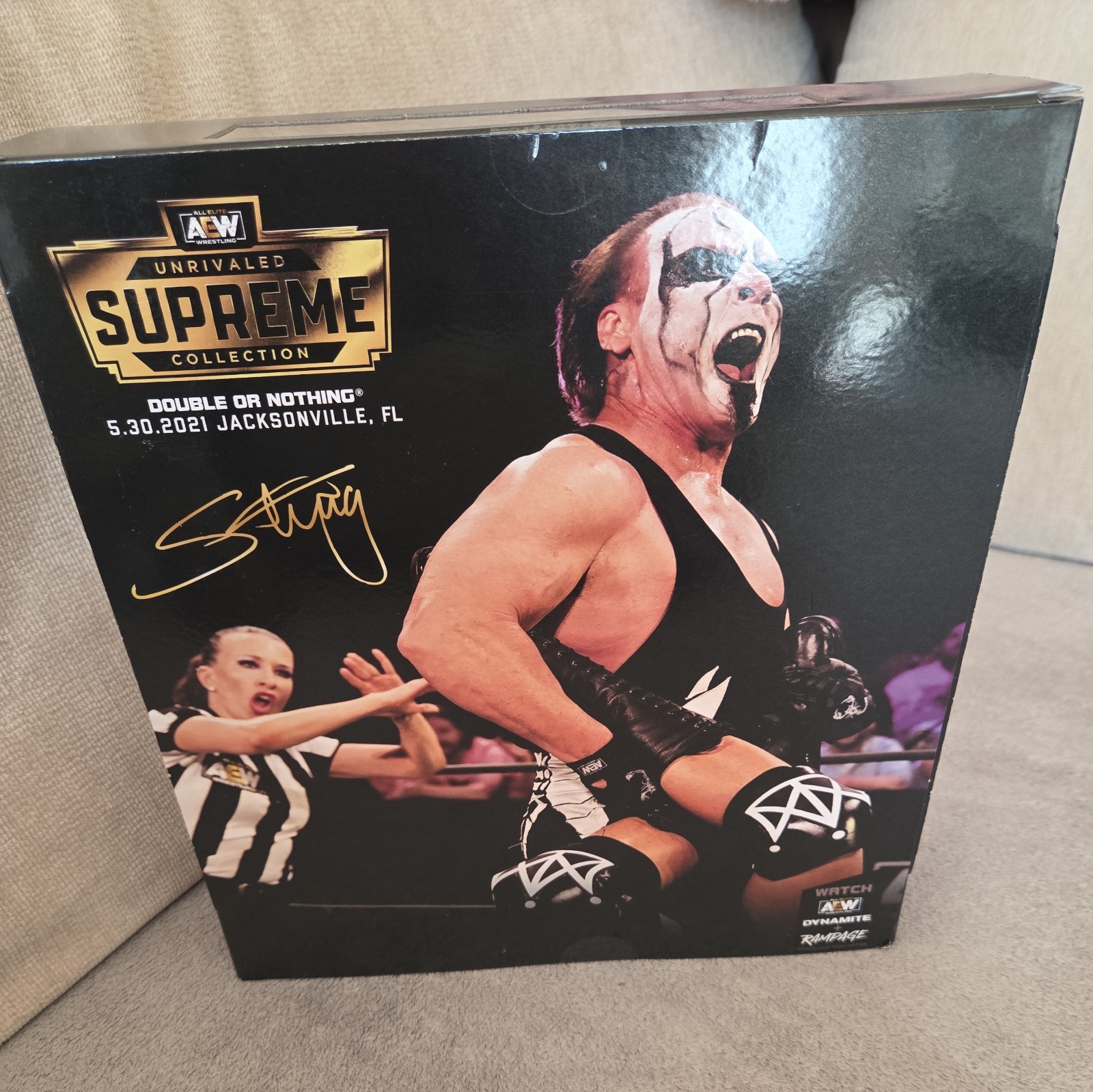 AEW/WWE Jazwares Unrivaled Supreme  Sting Neu OVP 4