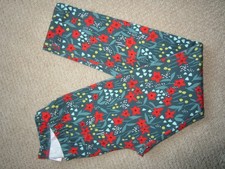 NEW HANNA ANDERSSON HOLIDAY LEGGINGS PANTS US 10 140 CM GIRL BOTTOM