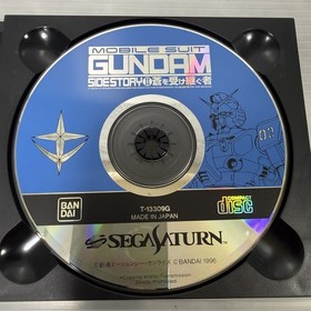 Sega Saturn Software 5-Piece Set / Gegege No Kitaro Mobile Suit Gundam Hanako-Sa