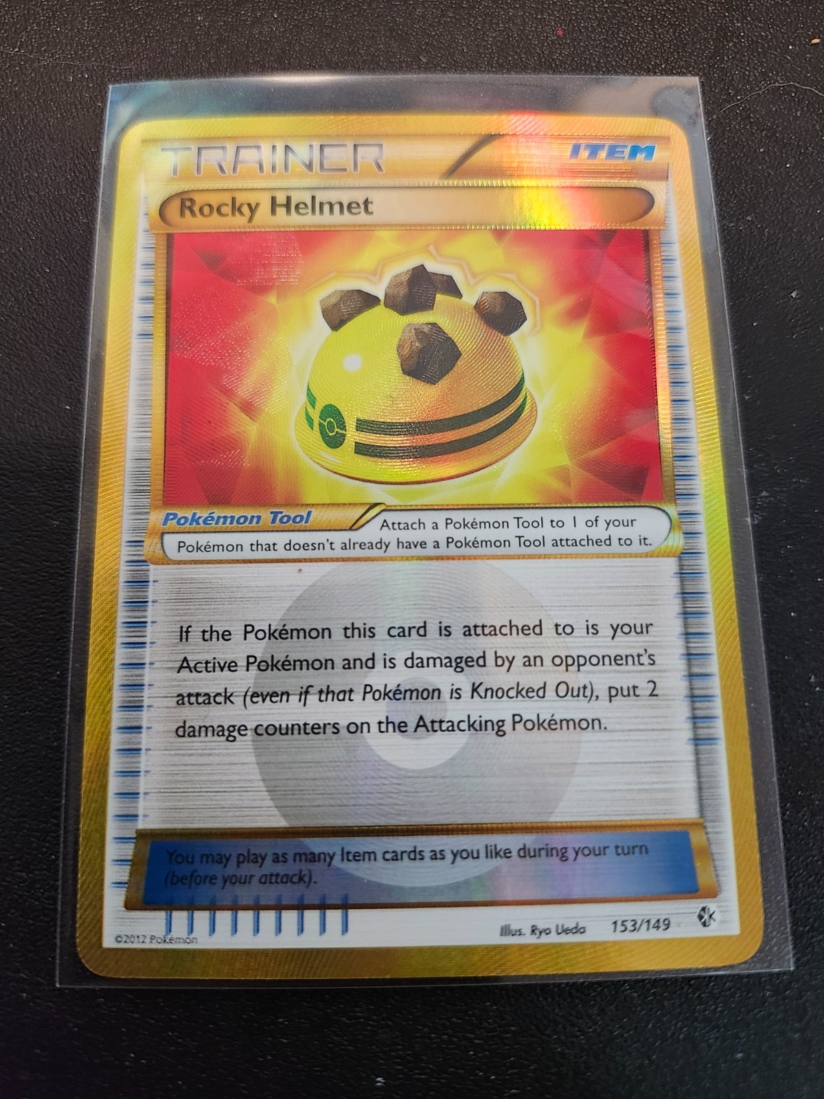 Rocky Helmet (Secret) 153/149 Boundaries Crossed Holo