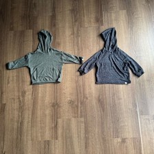 Easy Peasy Toddler 18 Months Hoodies Heather Green Black Comfy Unisex Casual