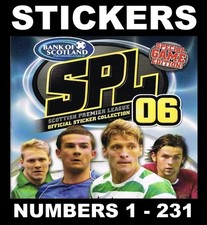 Panini SPL Scottish Premier League 2006 Football Stickers - 1 - 231