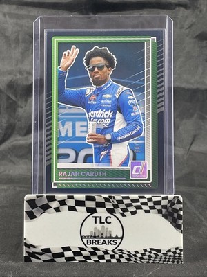 2026 Panini Donruss Rajah Caruth Black Car Numbers /71