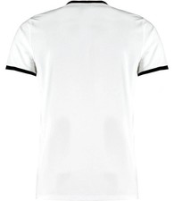 Kustom Kit Fashion Fit Short Sleeve Contrast Ringer Tee T-Shirt XS-XXL