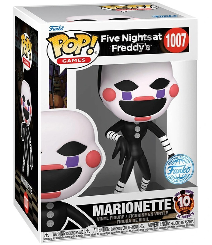 Five Nights at Freddy's - Marionette 10th Anniversary Special #1007 - Funko Pop!