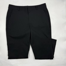 Banana Republic Pants Womens Petite 8P Black Avery Dress Straight Twill Slim