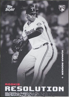 2025 Topps Black & White - Rookie Resolution #RR1 Kumar Rocker Baseball NM