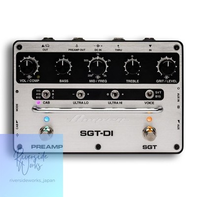 Ampeg SGT-DI Bass Preamp Effektpedal DI Direct Box