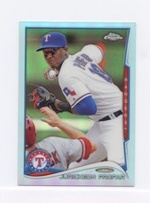 Jurickson Profar 2014 Topps Chrome Blue Refractor /199 Rangers