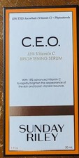SUNDAY RILEY C.E.O. 15 Vitamin C Brightening Serum 0.5oz/15ml NIB