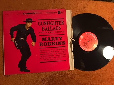 MARTY ROBBINS GUNFIGHTER BALLADS '59 1965 re CS-8158 2 eye STEREO