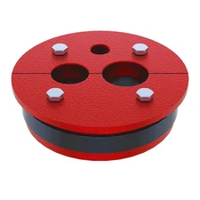 6 In. Well Seal, 1 In. and 1-1/4 In. Double Drop Heavy-Duty Cast iron