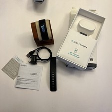 Fitbit Charge 4, Full Set, Tested, Excellent, Charger Included, Black