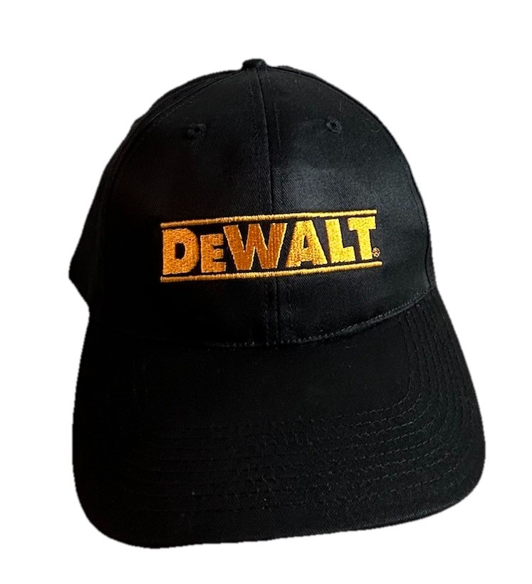 DEWALT Snap Back Hat  Cap Tools Adjustable Black - image 1