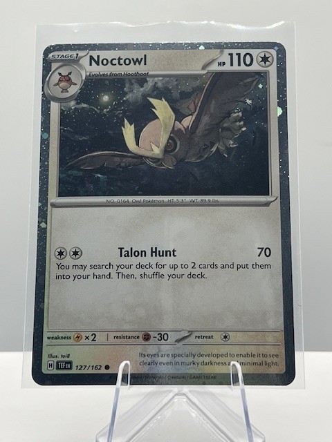 Noctowl - 127 (Cosmos Holo) 127/162 Sv: Scarlet & Violet Promo Cards Holo