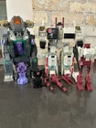 G1 Transformers Hasbro Metroplex and Trypticon Vintage Lot , Not Repro