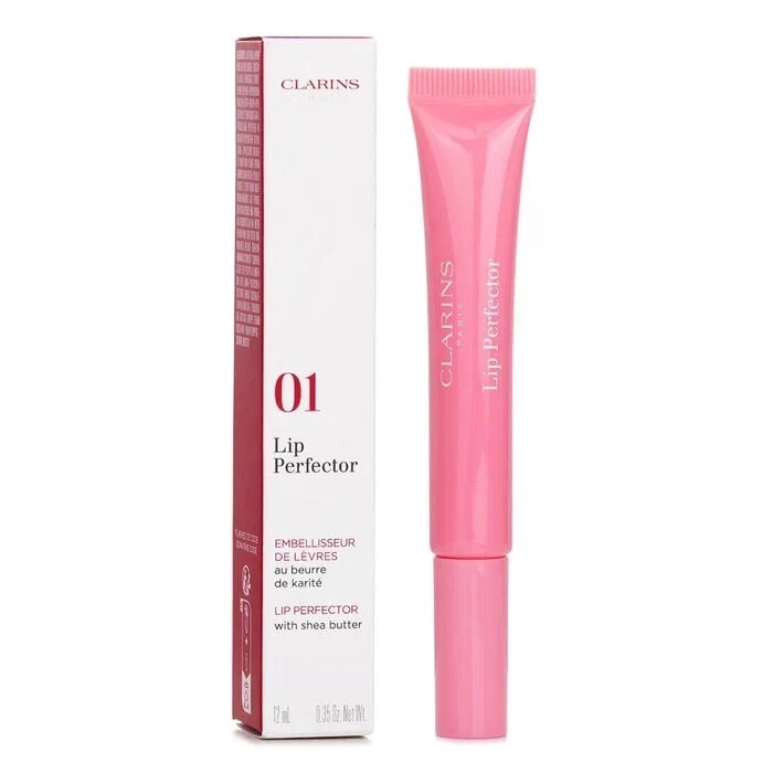 Clarins - Natural Lip Perfector - # 01 Rose Shimmer 12ml