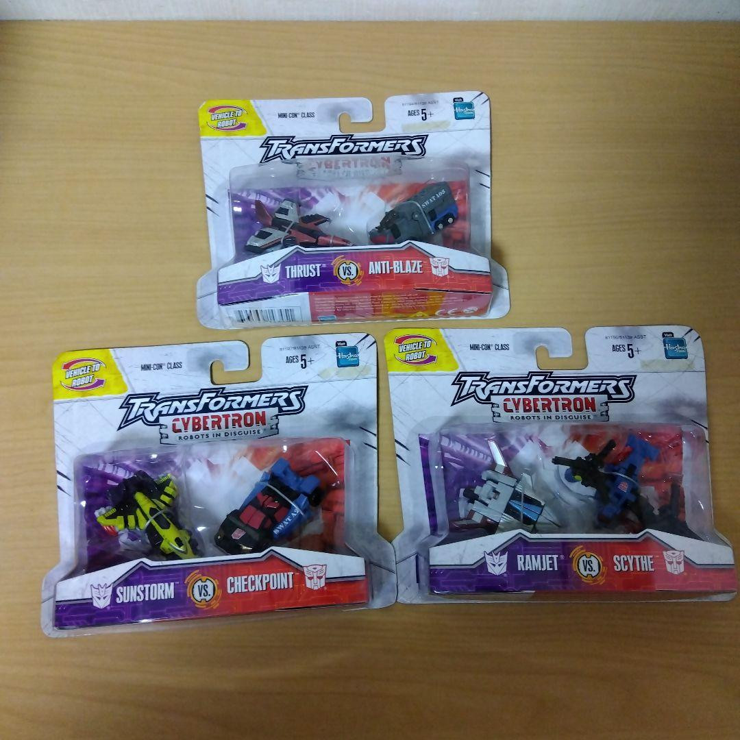 TRANSFORMERS CYBERTRON MINI-CONCLASS SET #PGJQO4 | eBay