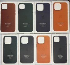 Genuine Apple Leather MagSafe Case For iPhone 14 / Plus/14 Pro/14 ProMax Cover