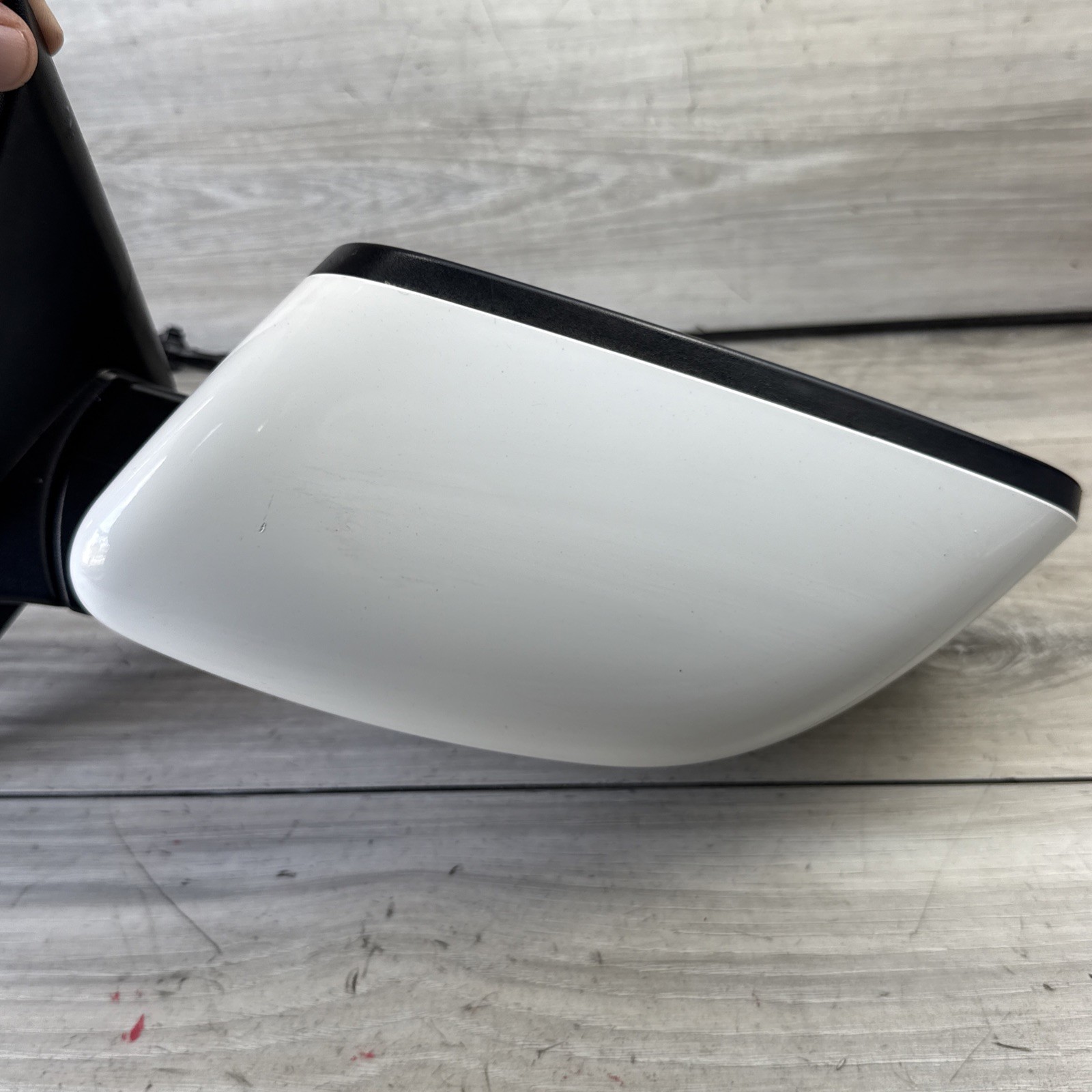 ✅ 2014-19 Maserati Ghibli Front Left Driver Side Rear View Door Mirror White Oem