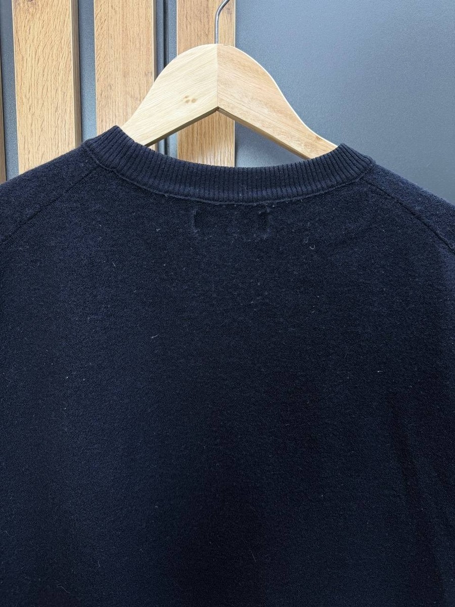 トップス stone  crew neck knit sweater navy Stone Island Crewneck Wool Knit Sweater Navy Men's | eBay