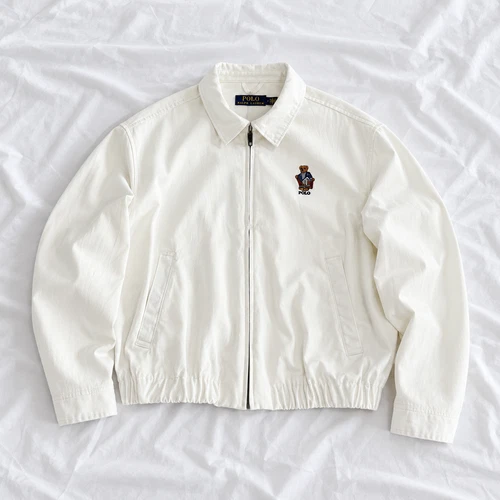 Ralph Lauren Polo Bear Jacket Exclusive Blouson in White image 2